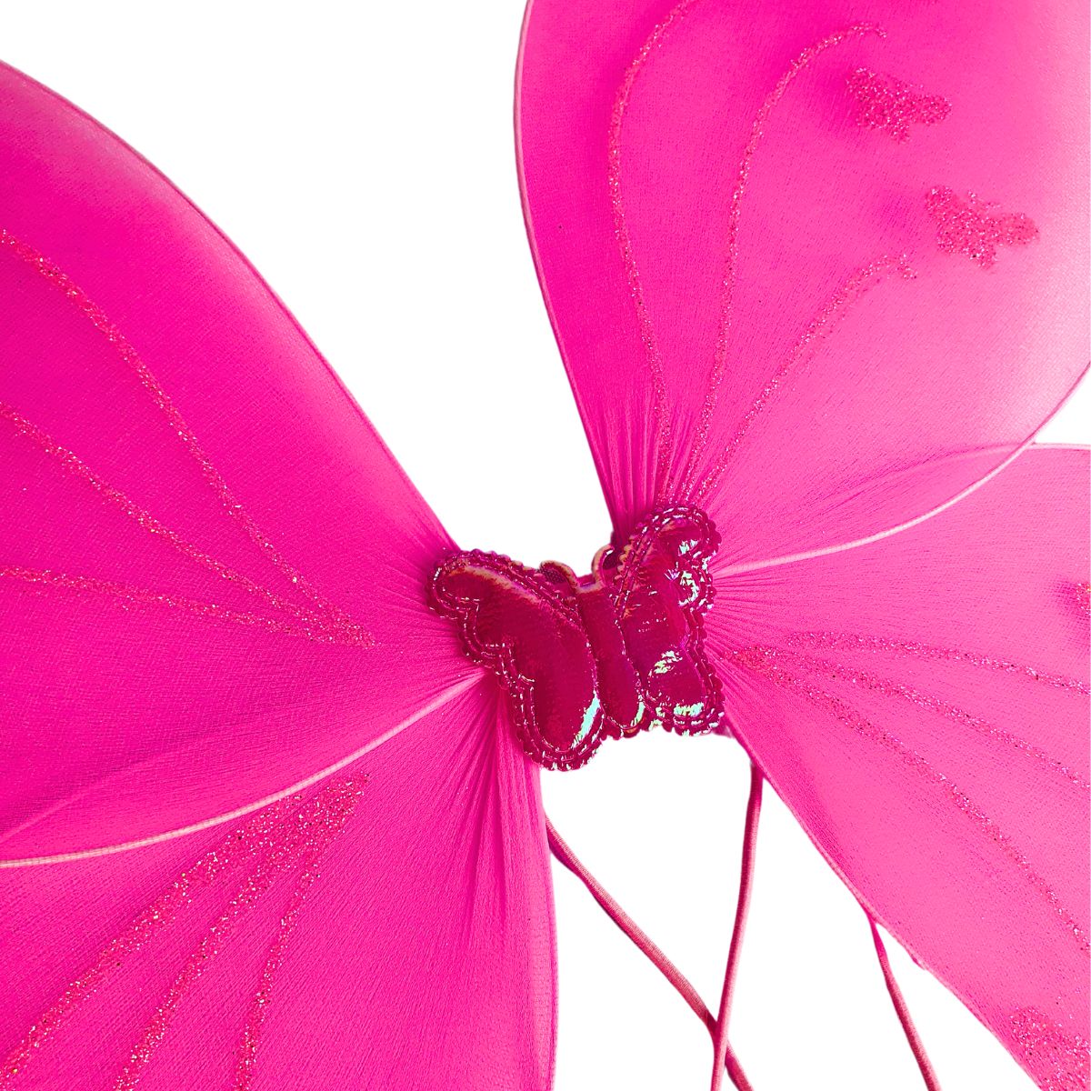 Kit Asa de Borboleta Acessórios Fantasia Carnaval Rosa Escuro Kit Asa de Borboleta Acessórios Fantasia Carnaval Rosa Escuro